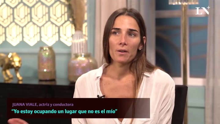 Juana Viale “Estoy ocupando un lugar que no es el mío”