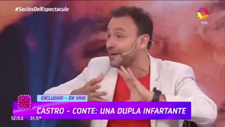 El exabrupto de Luciano Castro en plena entrevista: “¿Querés que sigamos hablando de boludeces?”