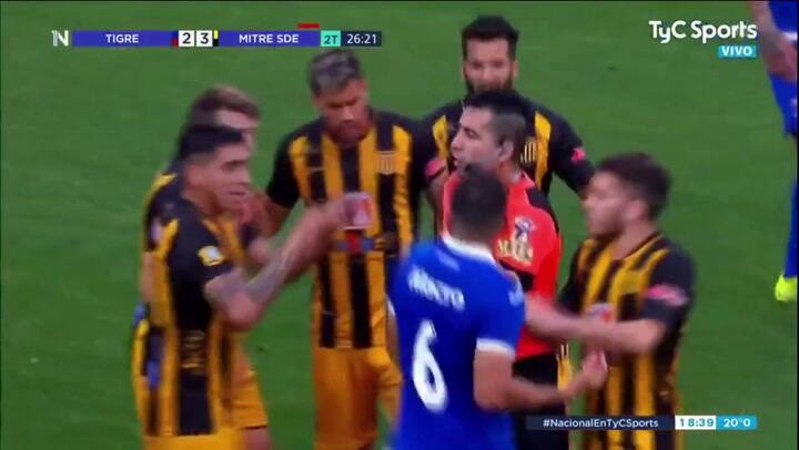 El polémico penal sancionado por Lobo Medina a Tigre en 2021