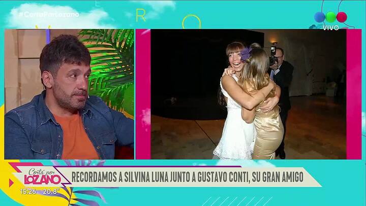 Gustavo Conti contó las 'señales' que recibió tras la muerte de Silvina Luna