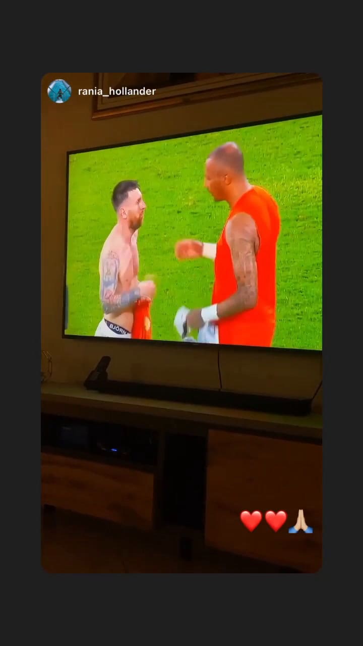 El arquero de Curazao cambió camisetas con Lionel Messi