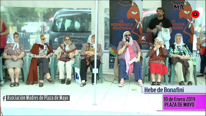 Hebe de Bonafini, sobre las Taser: 'Quiero que las prueben con la hija de Macri' - Fuente: Madres de