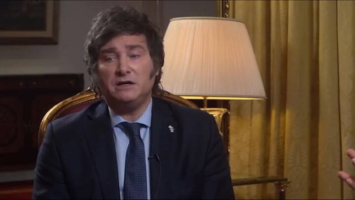 Milei, sobre Lula, con Jaime Bayly