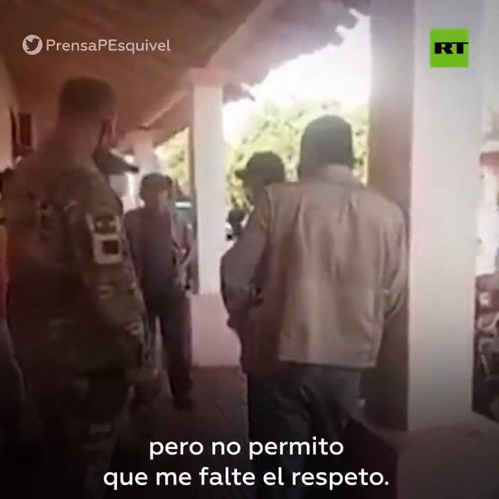 Ministro de Defensa de Bolivia amenaza con desaparecer a un ciudadano