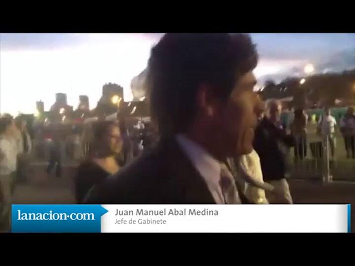 Quiénes acompañaron a Cristina en el escenario