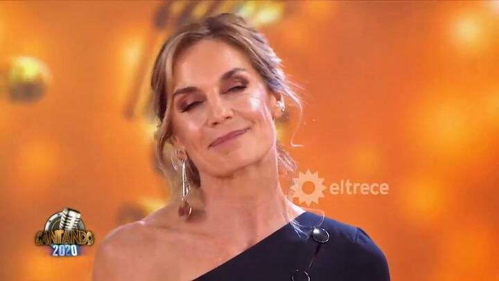 Cantando 2020. El debut de Paula Trápani con un Tango - Fuente: eltrece