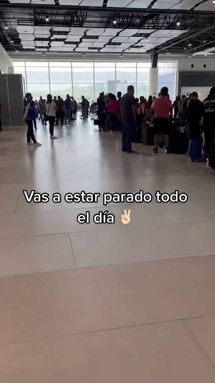 Lo que no te dicen de trabajar en un aeropuerto, según una usuaria de TikTok