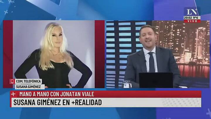 Susana Giménez en +Realidad: 'Siempre voté por Juntos por el Cambio'