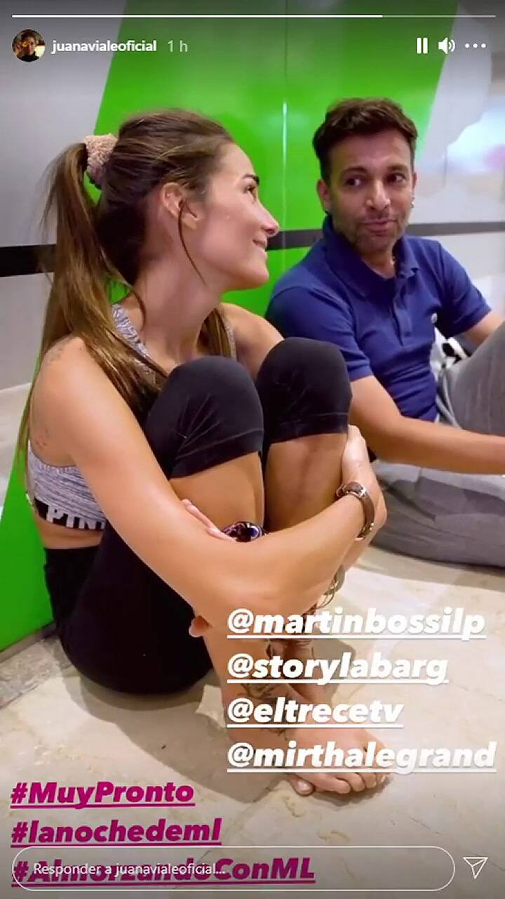 Juana Viale palpitó su regreso a la televisión y sorprendió con la presencia de Martín Bossi