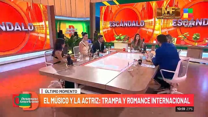 Eva de Dominici tendria un romance con Lenny Kravitz