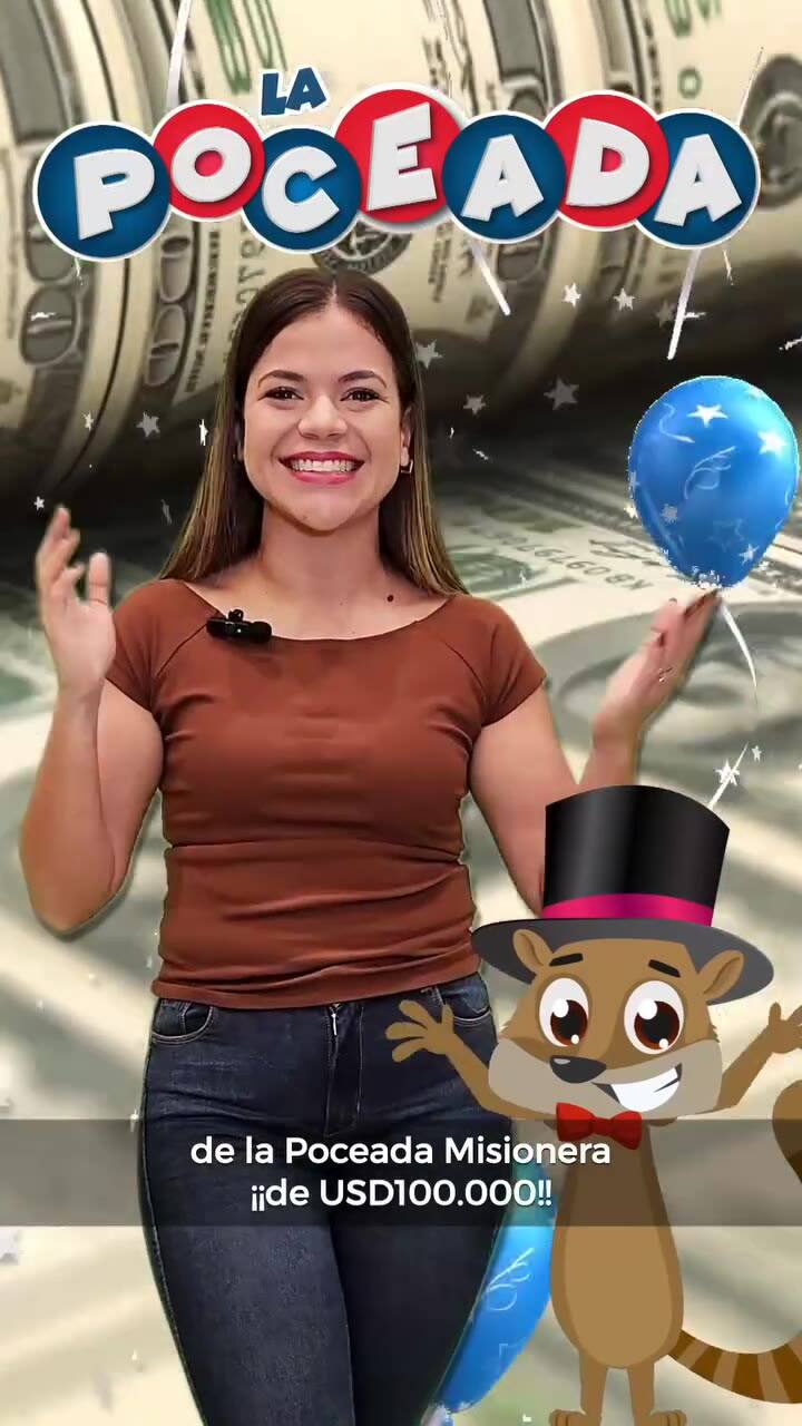 La Poceada Misionera ofrece US$100.000 en su sorteo extraordinario