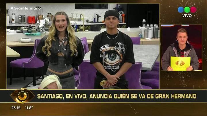 Lolo Poggio fue la más votada en la placa planta de Gran Hermano