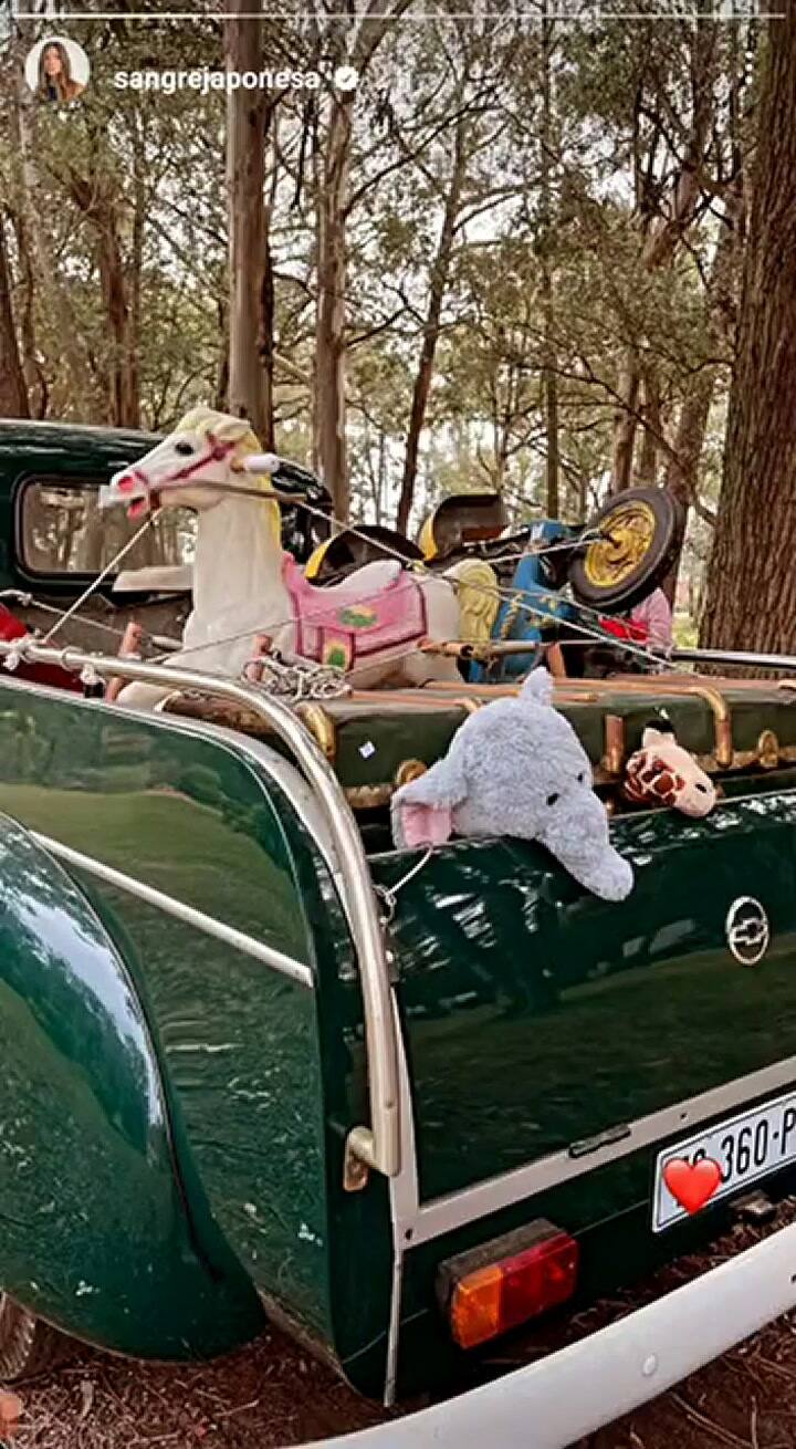 La China Suárez y Joaquín Furriel