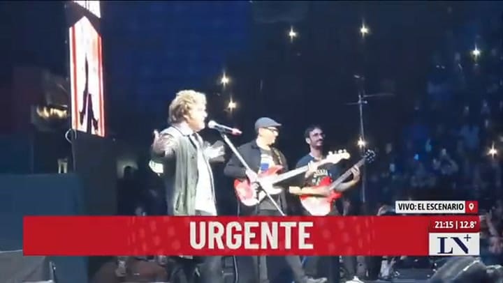 Ahora Canta Javier Milei En El Escenario