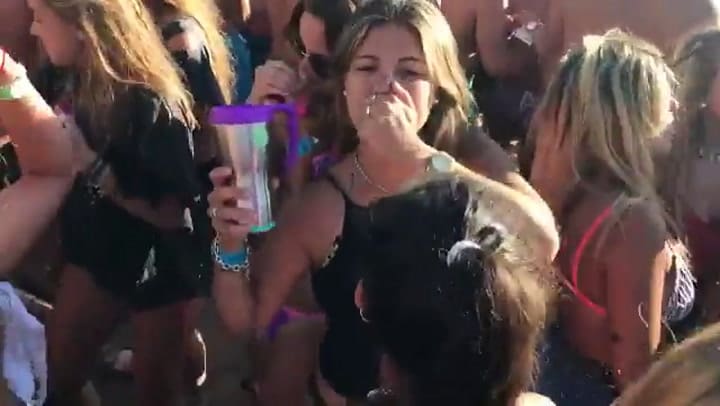 Así se baila en las playas de Reñaca