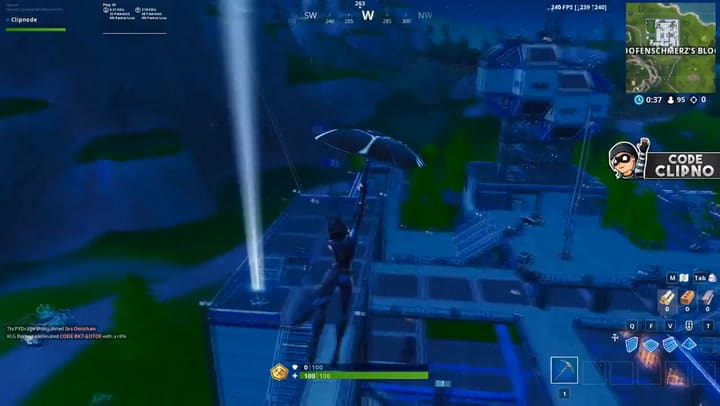 Clipnode es el segundo argentino en ir al Mundial de Fortnite - Fuente: YouTube