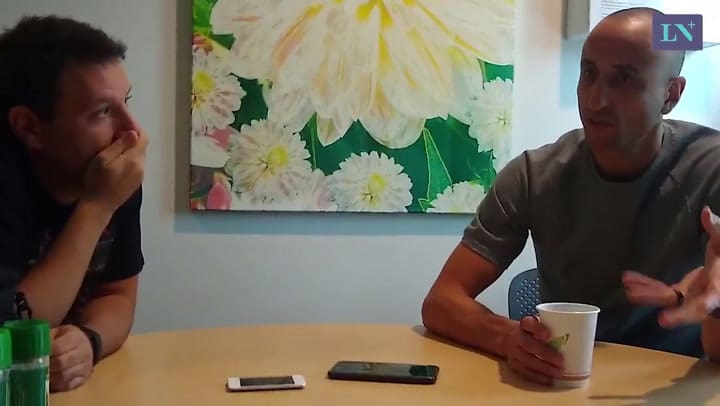 La influencia de Mani en la vida de Manu Ginóbili