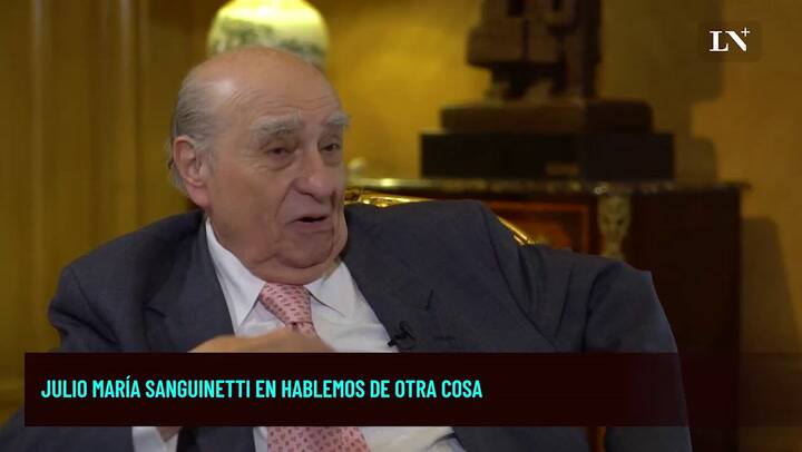 Julio María Sanguinetti 'La prioridad de un presidente debe ser la institucionalidad'