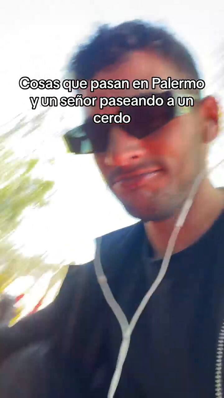 Paseaba por Palermo y se topó con algo que lo shockeó