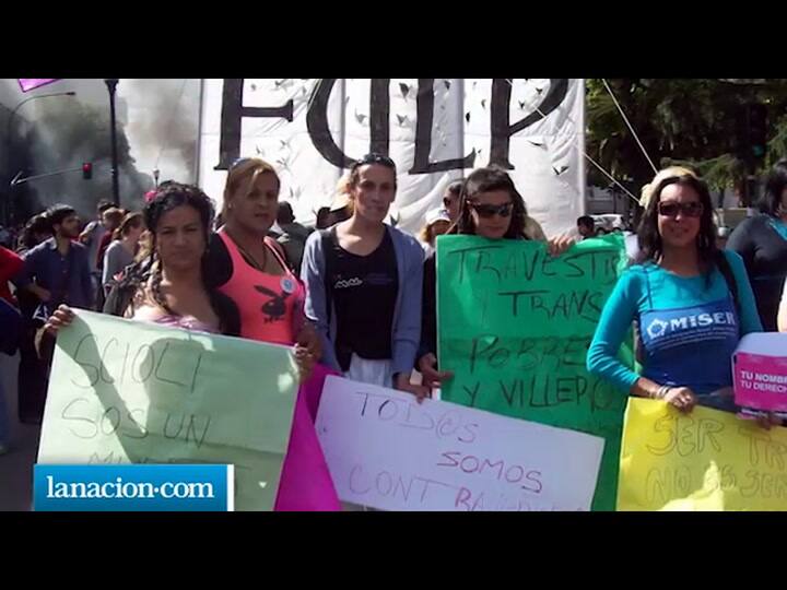 Diana, una travesti que lucha por sus derechos