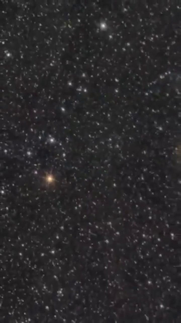 Un video que pone en perspectiva el campo visual telescópico