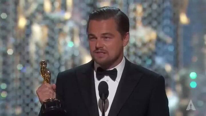Leonardo DiCaprio ganó su primer Oscar