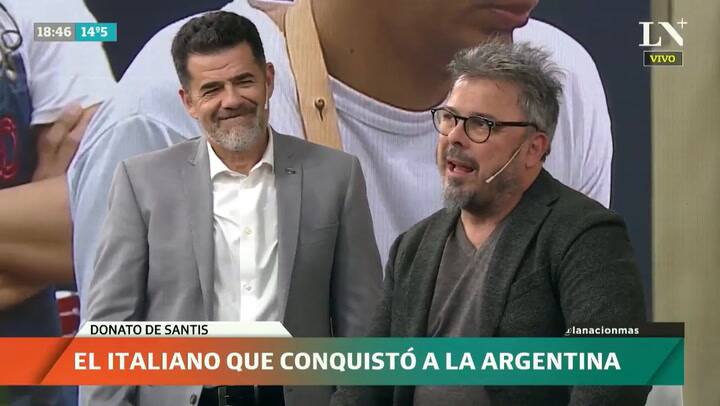 ¿Cómo conoció Donato de Santis a su mujer?