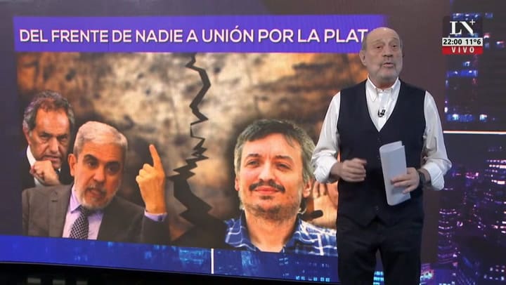 Del frente de nadie a la unión por la plata. Leuco le da su palabra.
