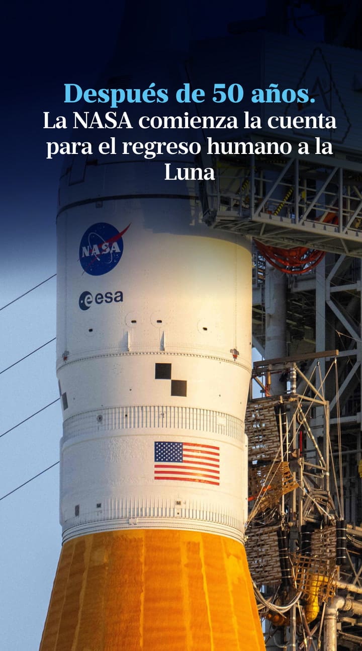 La NASA prepara el regreso de los humanos a la Luna; la misión Artemis II inicia mañana, 1 de abril