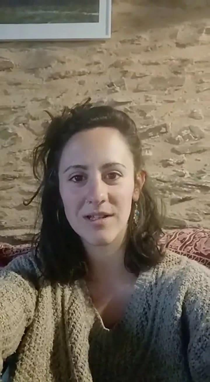 La hija de José Luis Cabezas presentó a su nieto de dos meses