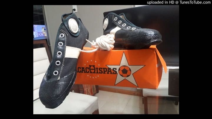 Publicidad de los botines Sacachispas