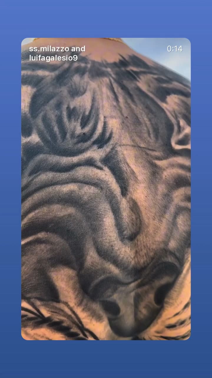 La presentación oficial de Luifa Galesio en SS Milazzo