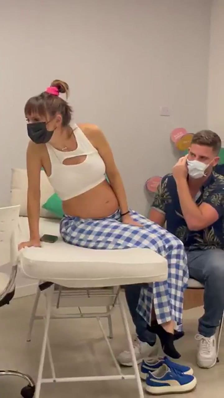 Julieta Nair Calvo conoció la cara de su bebé y anunció el sexo