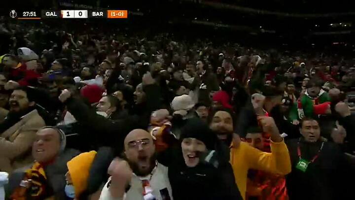 Europa League: Barcelona perdía ante Galatasaray, remontó y pasó a los cuartos de final