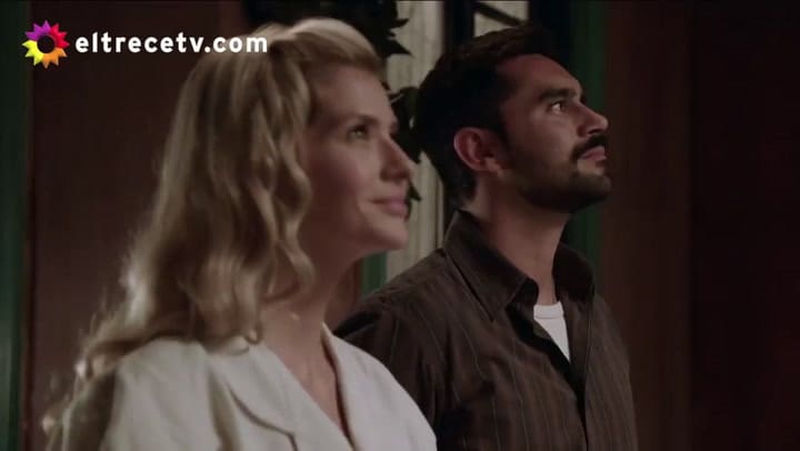 El romántico primer beso de la China y Heredia - Fuente: eltrece