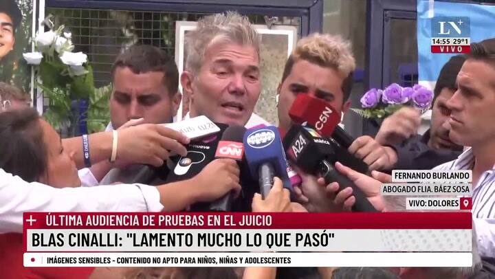 La declaración de Fernando Burlando después de la última audiencia de presentación de prueba