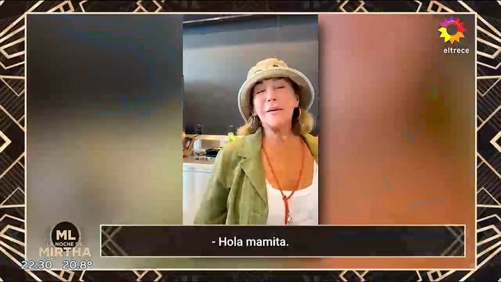 El saludo de Lionel Messi para Mirtha Legrand por su cumpleanos