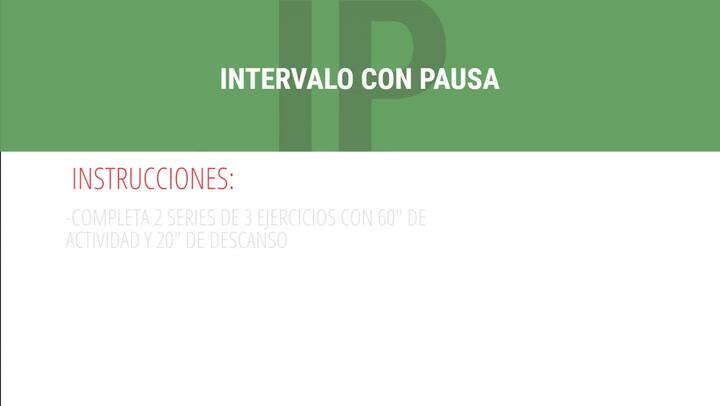 Sesión de entrenamiento HIIT para principiantes - Fuente: YouTube