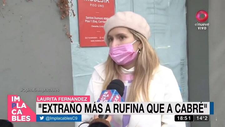 Laurita Fernández contó los detalles del acuerdo económico con Nicolás Cabré tras su separación