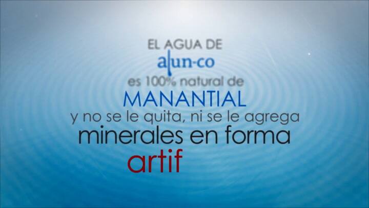 Agua mineral Alun-Co