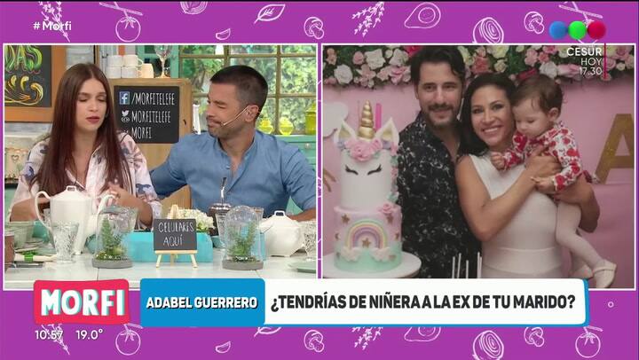 Zaira Nara contó que Maxi López cuidó un día a la hija de Wanda e Icardi - Fuente: Telefé