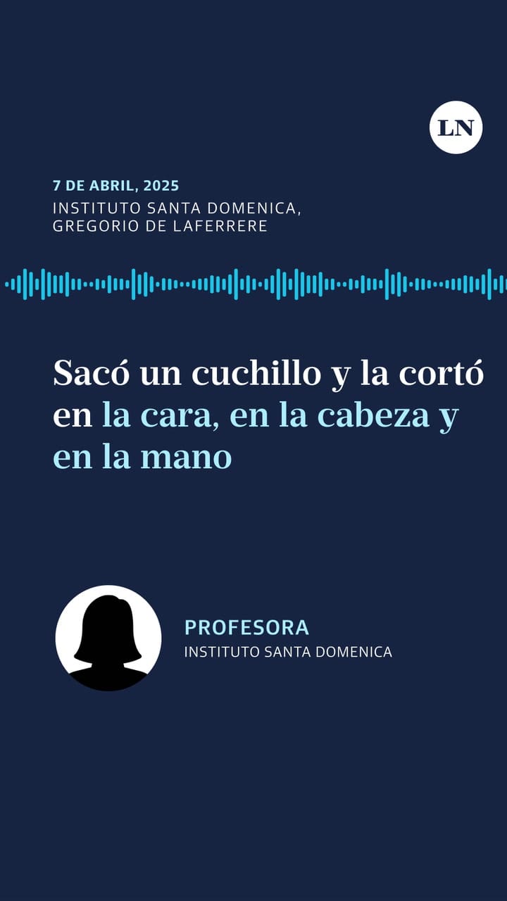 Una alumna atacó a su compañera con un cuchillo en un colegio de Laferrere