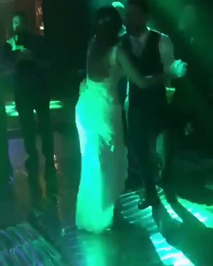 Lionel Messi y Antonela Roccuzzo, los reyes de la pista de baile durante su propio casamiento