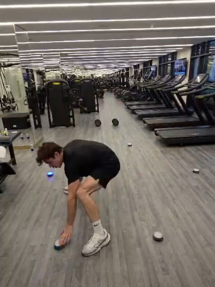 Colapinto deja todo en el entrenamiento