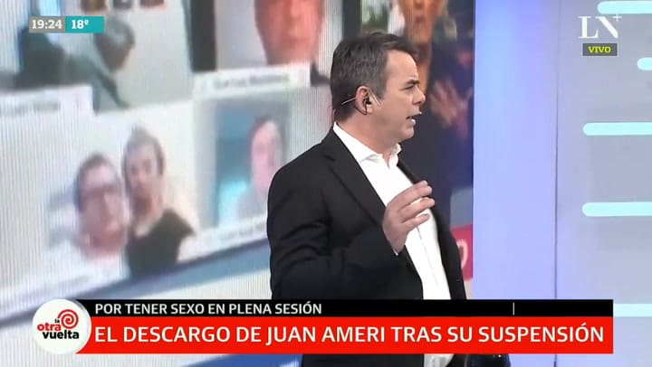 El descargo del diputado Juan Ameri tras su suspensión: 'Estoy muy avergonzado'