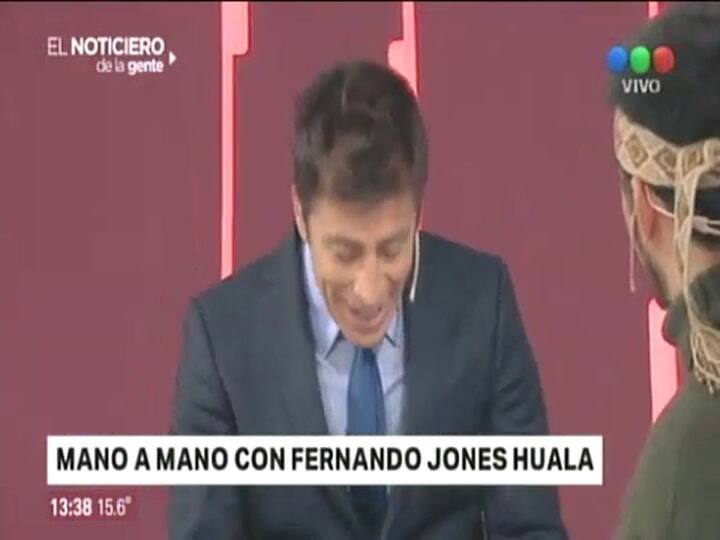 Nicolas Repetto cuestionó que los manifestantes mapuches se tapen la cara