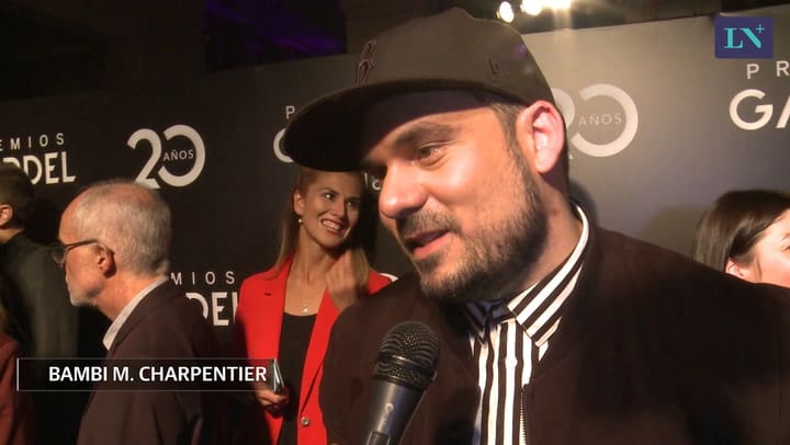 Premios Gardel: entrevista a Bambi Moreno Charpentier