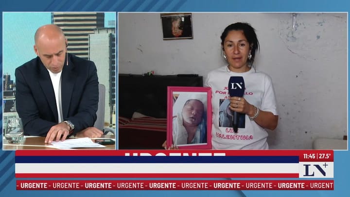 LN+: Viviana Mansilla, madre de Luz Valentina