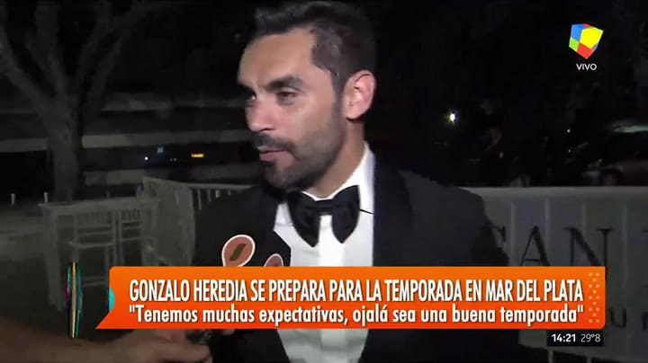 Gonzalo Heredia sobre Luciano Castro y sus fotos