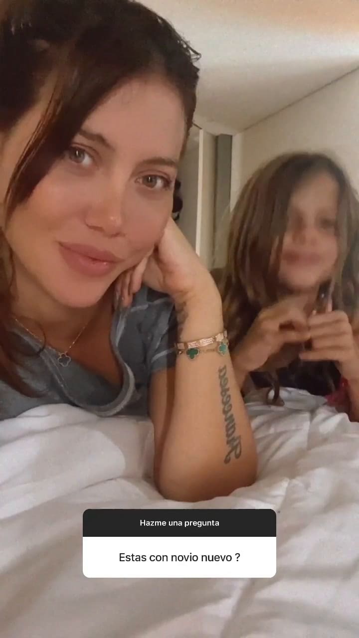 Wanda Nara se refirió a los rumores que la vinculan con Keita Baldé